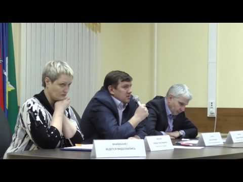 Встреча главы управы с населением 2015