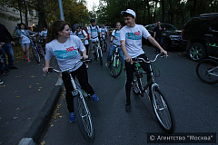 В субботу в Москве состоялся велопробег «Спорт против ВИЧ» 