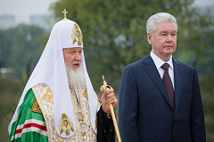 Собянин посетил фестиваль славянского искусства "Русское поле" в "Царицыно"