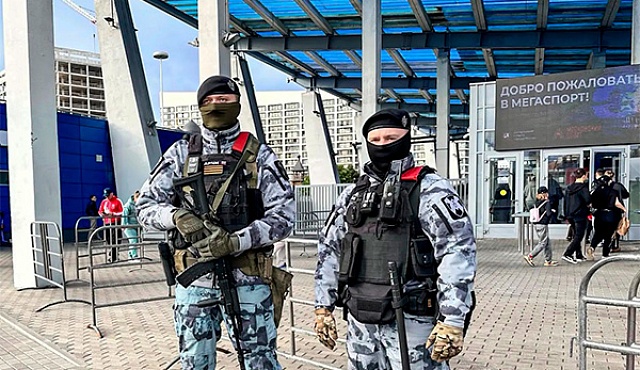 Безопасность спортивных матчей в Москве обеспечена при содействии Росгвардии