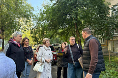 Сегодня глава управы района Марфино Игорь Мальцев провел еженедельный обход территории по ранее запланированному маршруту.